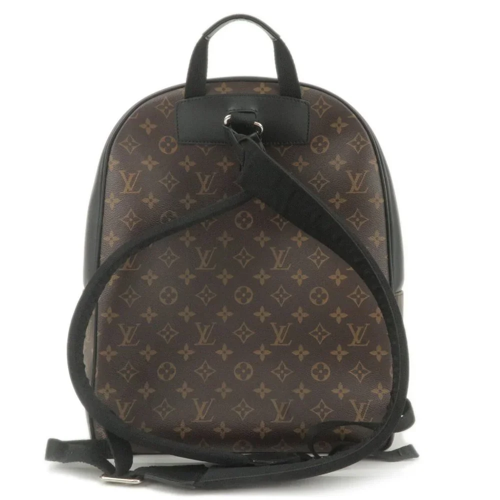 Macassar Josh Monogram Canvas Backpack - Picture 2 of 10